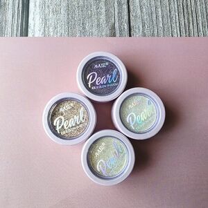 Pearl Ice & Glow Shadow - Shimmery Multichrome Holographic Eyeshadow
